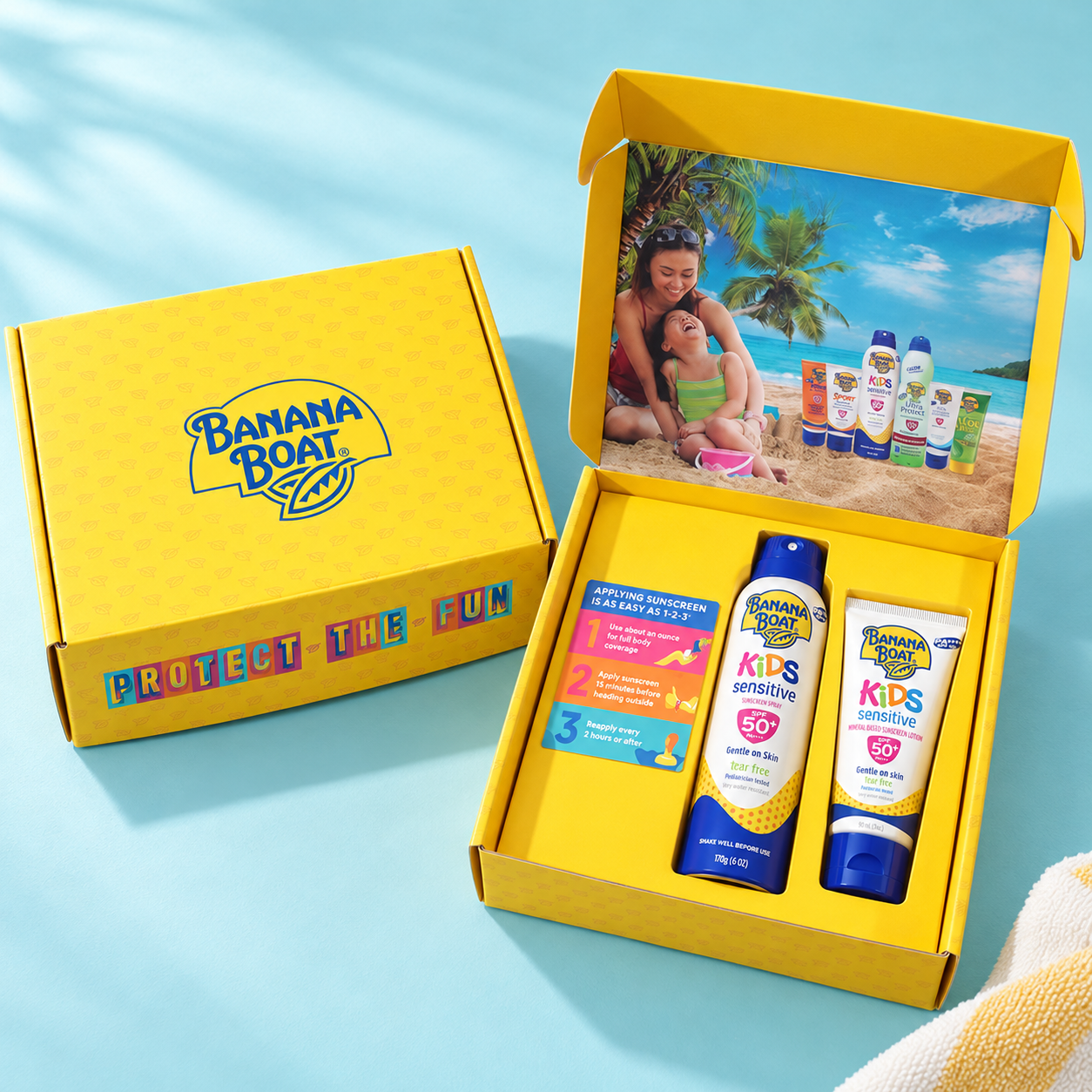 Sunscreen Gift Box Set — customised gift