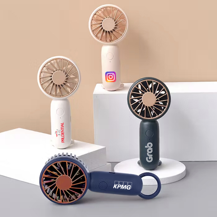 Handheld Fan with Carabiner 