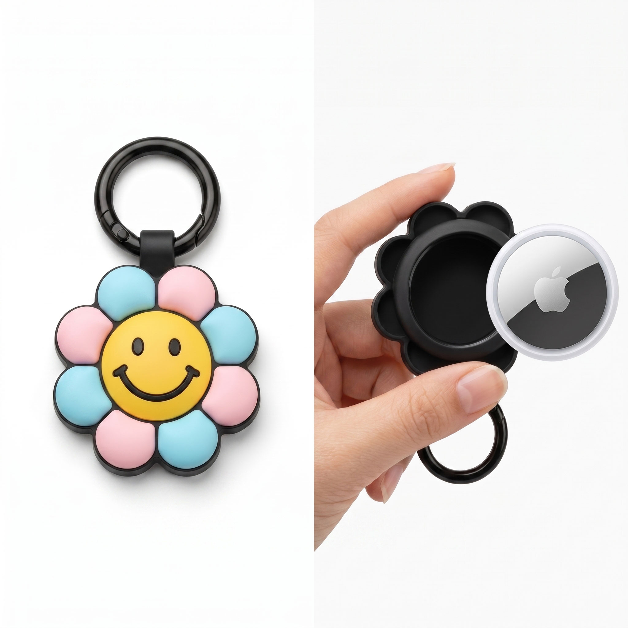 PVC Tracker Protective Cover Keychain - Custom Keychains