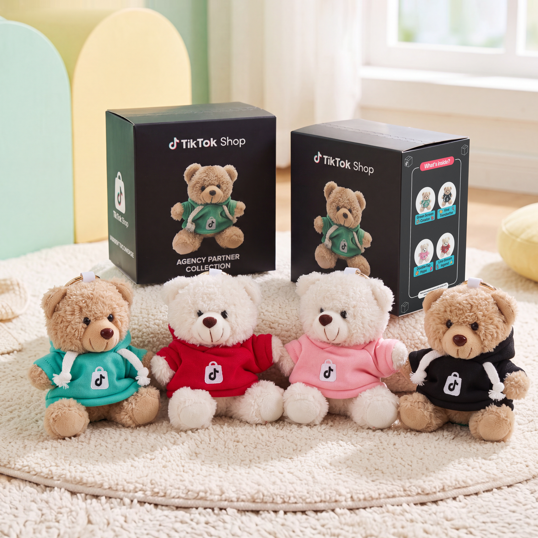 Agent Partner Teddy Bears — customised gift