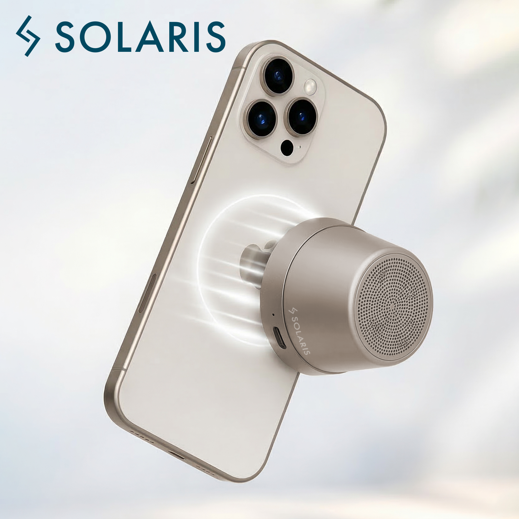 SOLARIS ClarityPro Magnetic Wireless Speaker