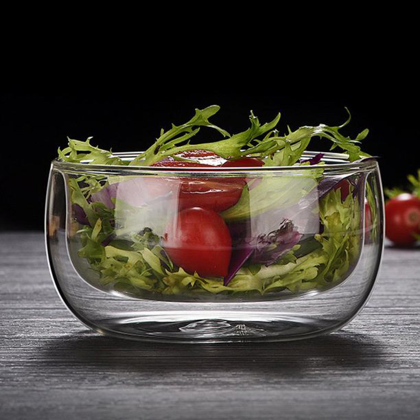 350 ml Double Wall Glass Bowl 