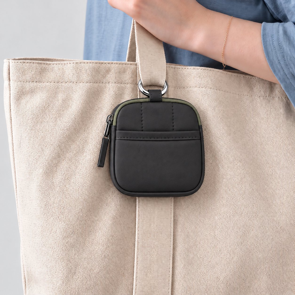SOLARIS Sivo Pouch Charm - Bag Charm & Nano Backpack