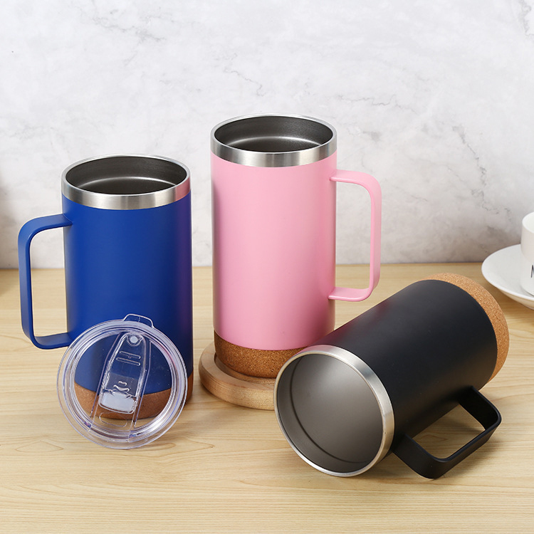 700 ml Insulated Tumbler with Cork Bottom 