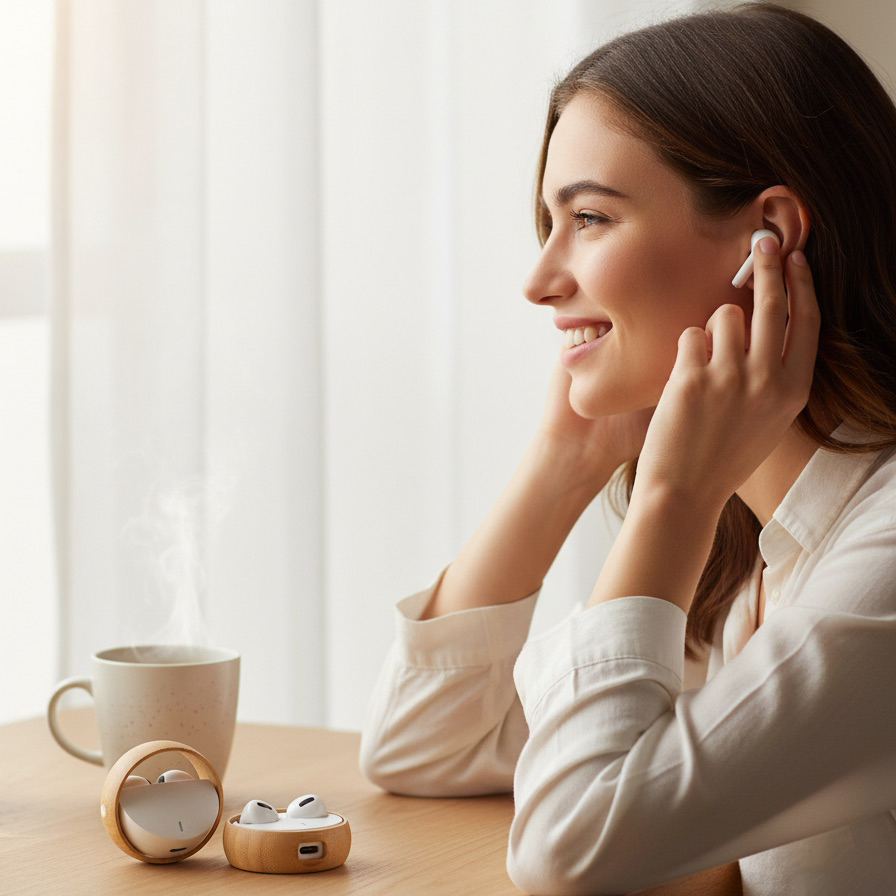 Bamboo Wireless Earbuds