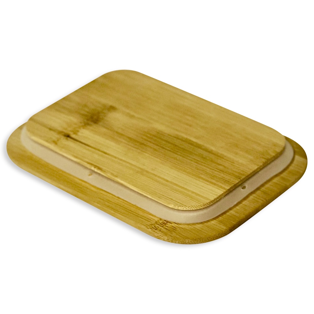 400 ml Glass Food Container with Bamboo Lid 