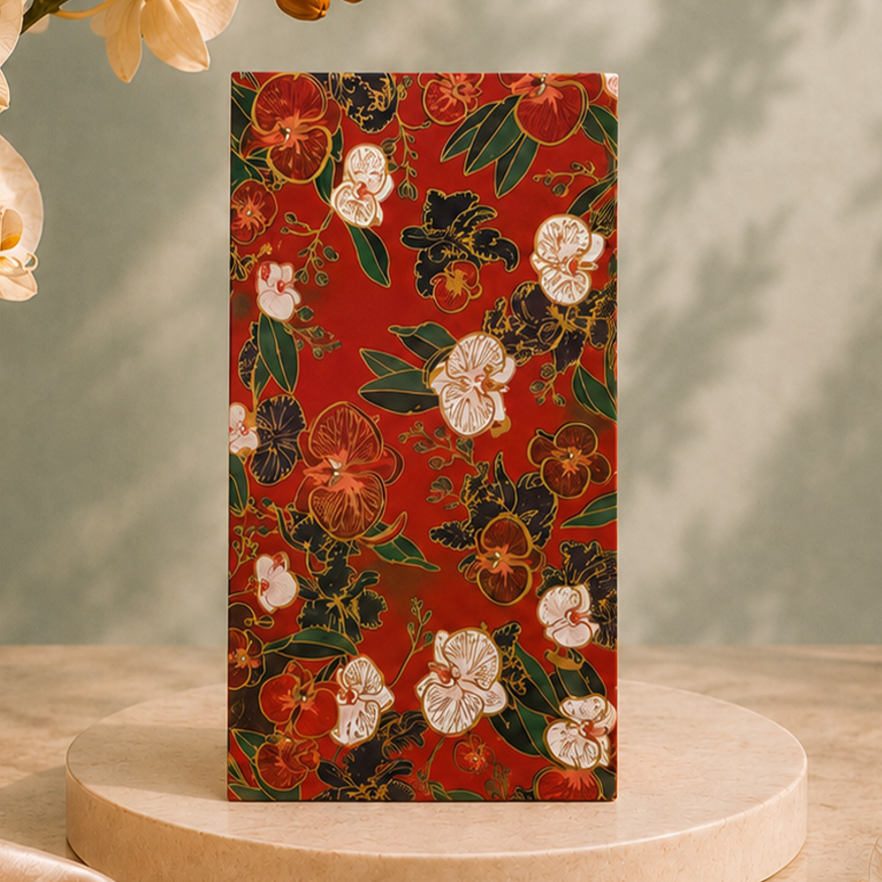 Orchid Cascade Red Packet - Red Packet (Ang Bao)