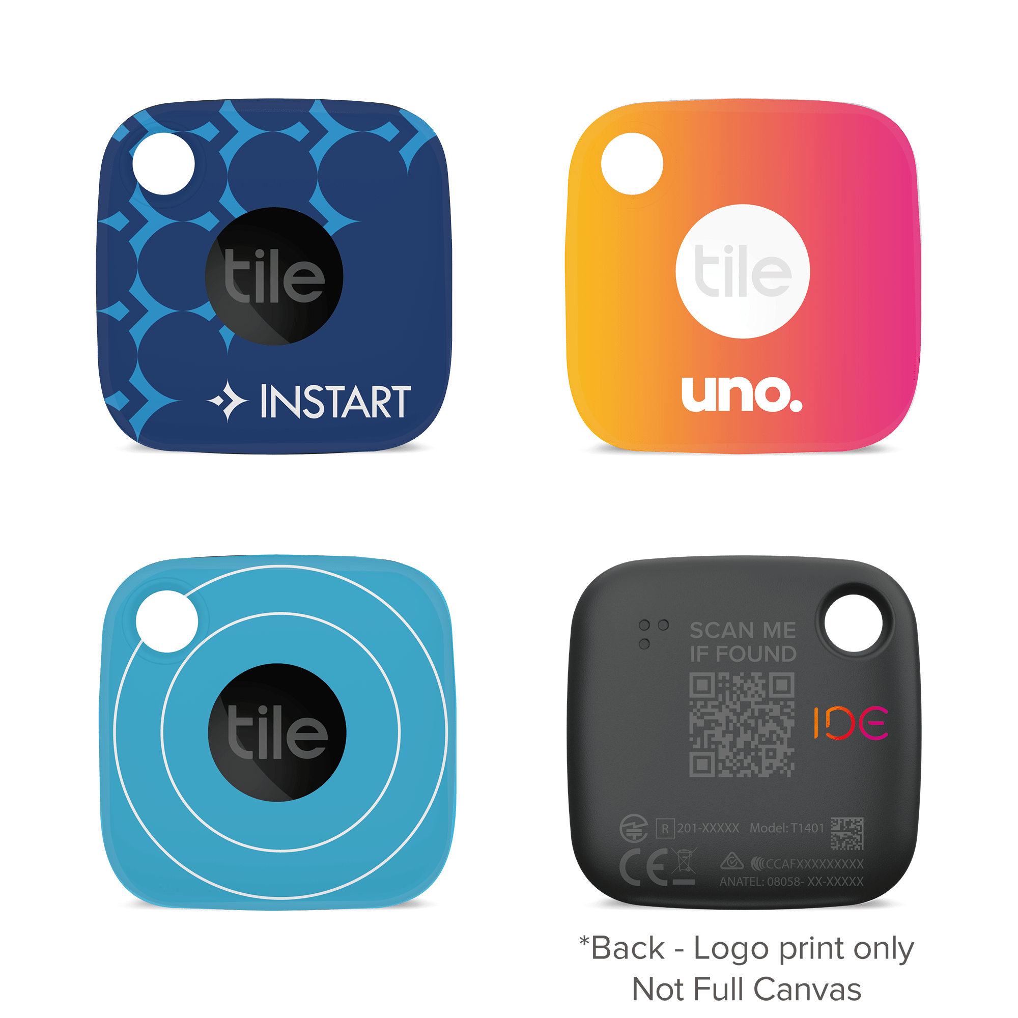 Front Canvas ( Full Canvas ) + Back Logo Print 