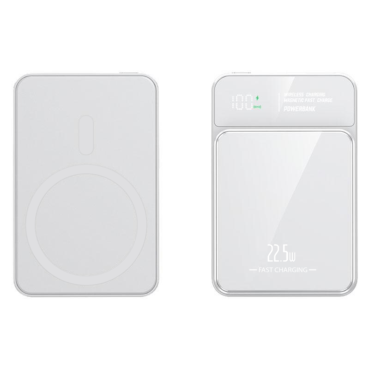 10,000mAh Modish Magnetic Wireless Powerbank