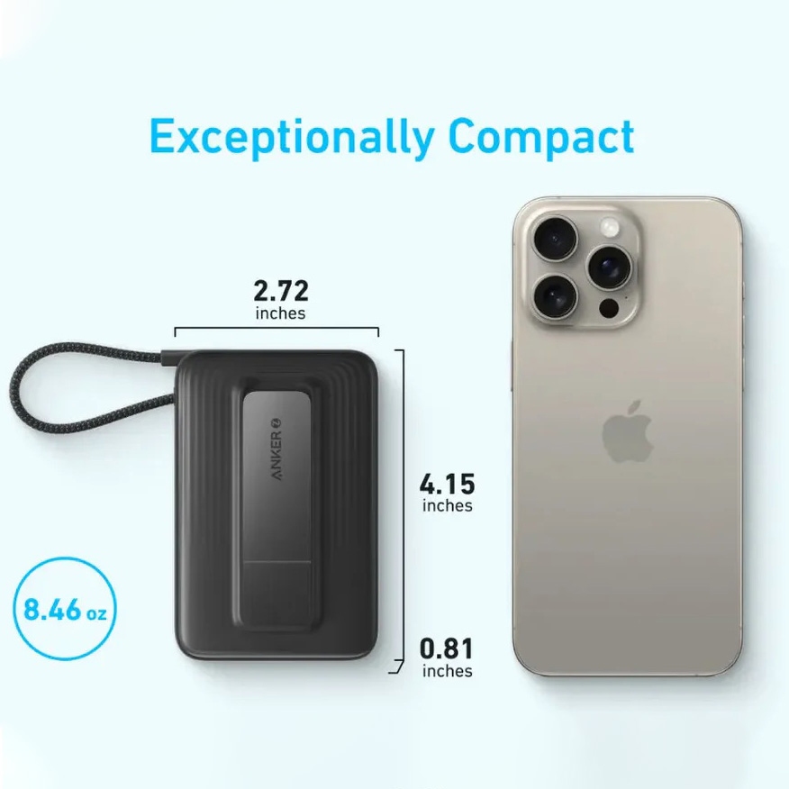 Anker 10,000mAh Zolo PB Magnetic with USB-C