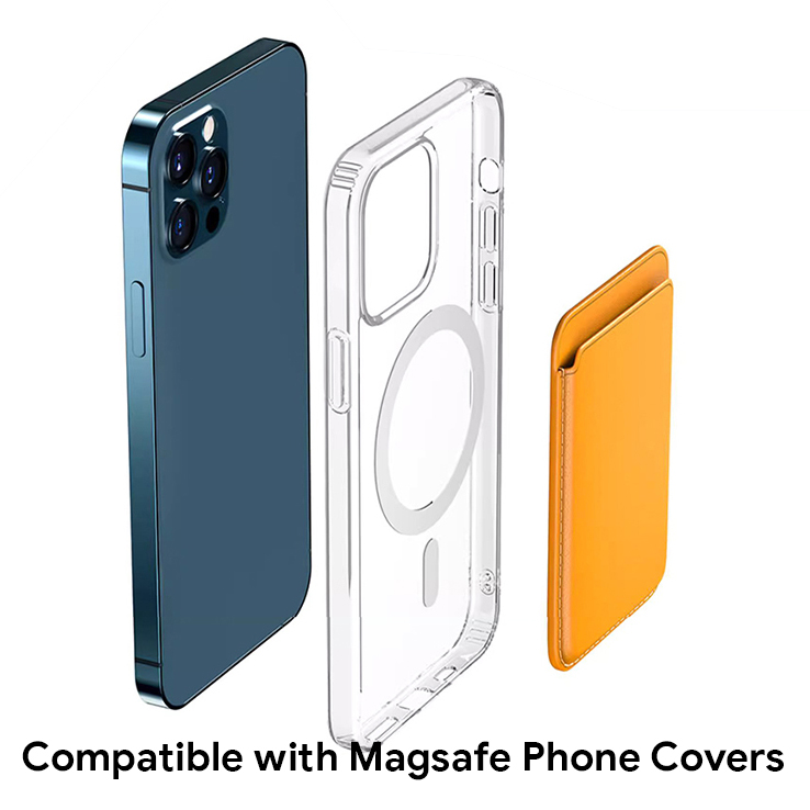 Leather Magnetic Wallet Card