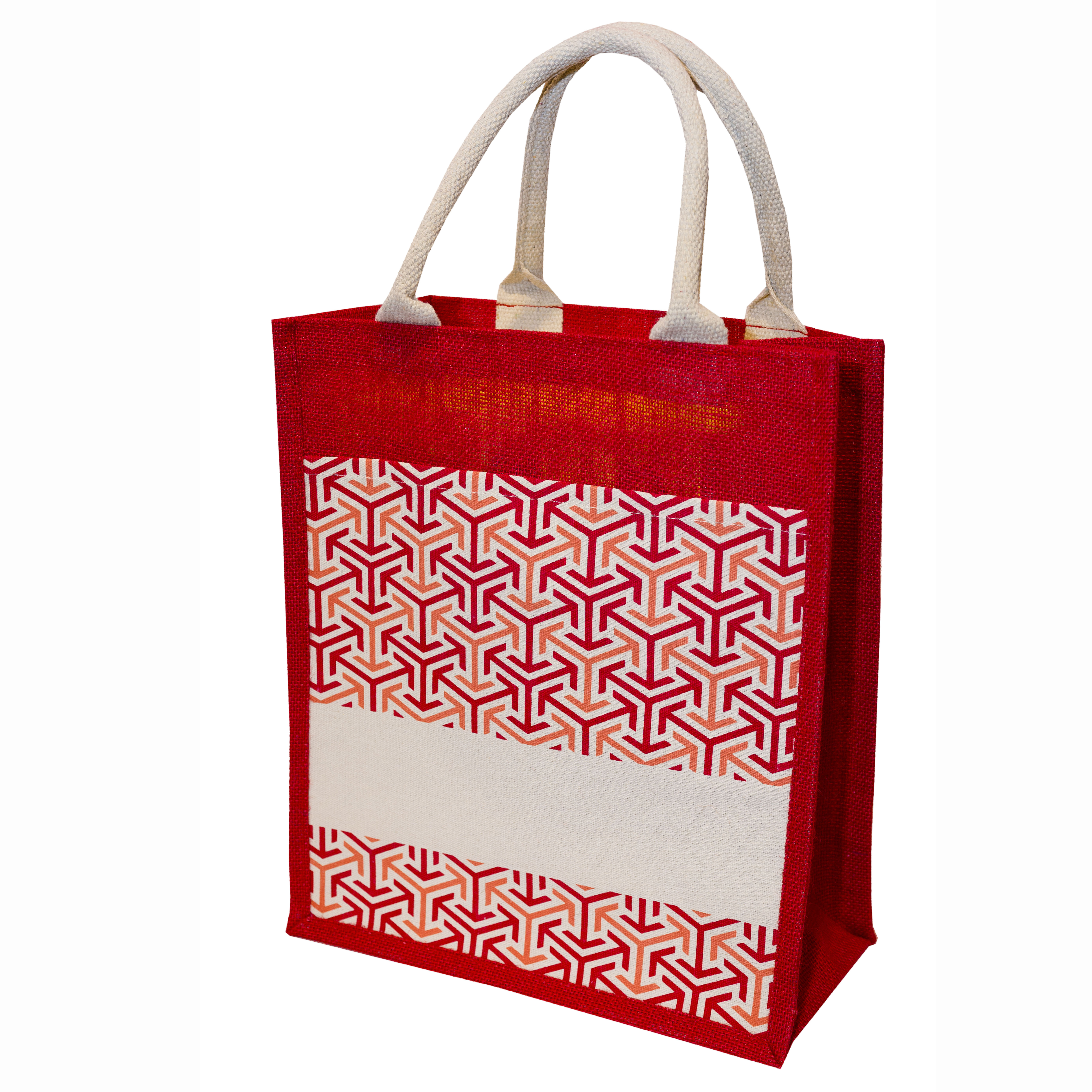 Lamina Portrait Jute Bag