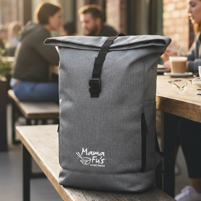 Snazzy Rolltop Backpack