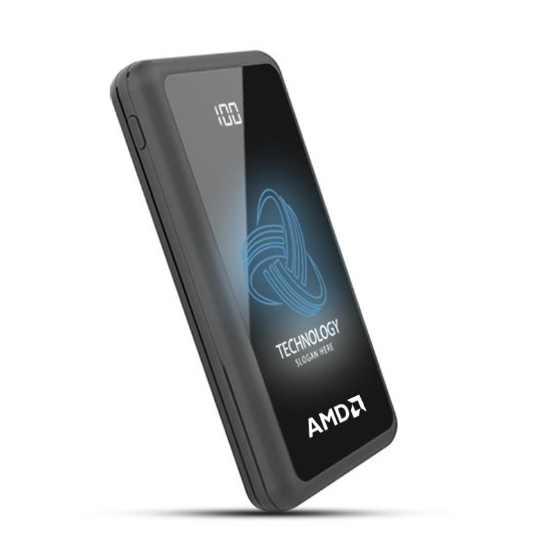 10000mAh GLOW LED Light Up Powerbank