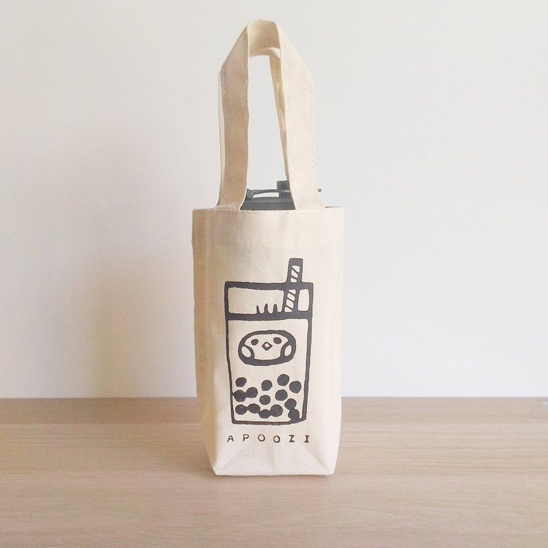 Canvas Bottle / Cup Tote Bag Carrier