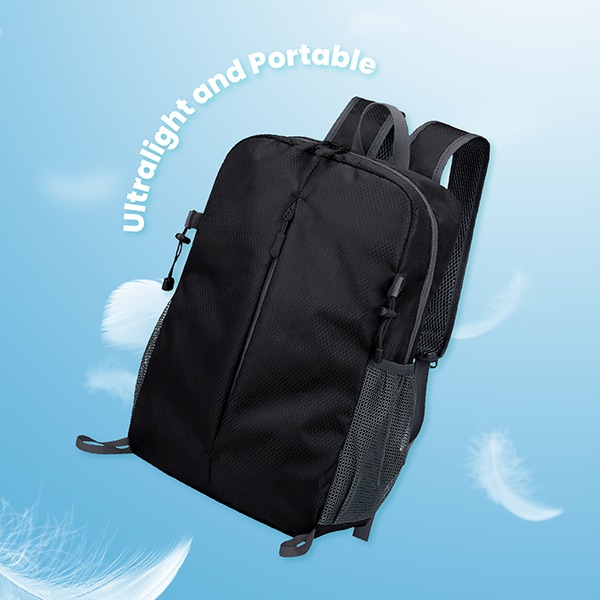 Light Hiking Foldable Backpack with Pouch