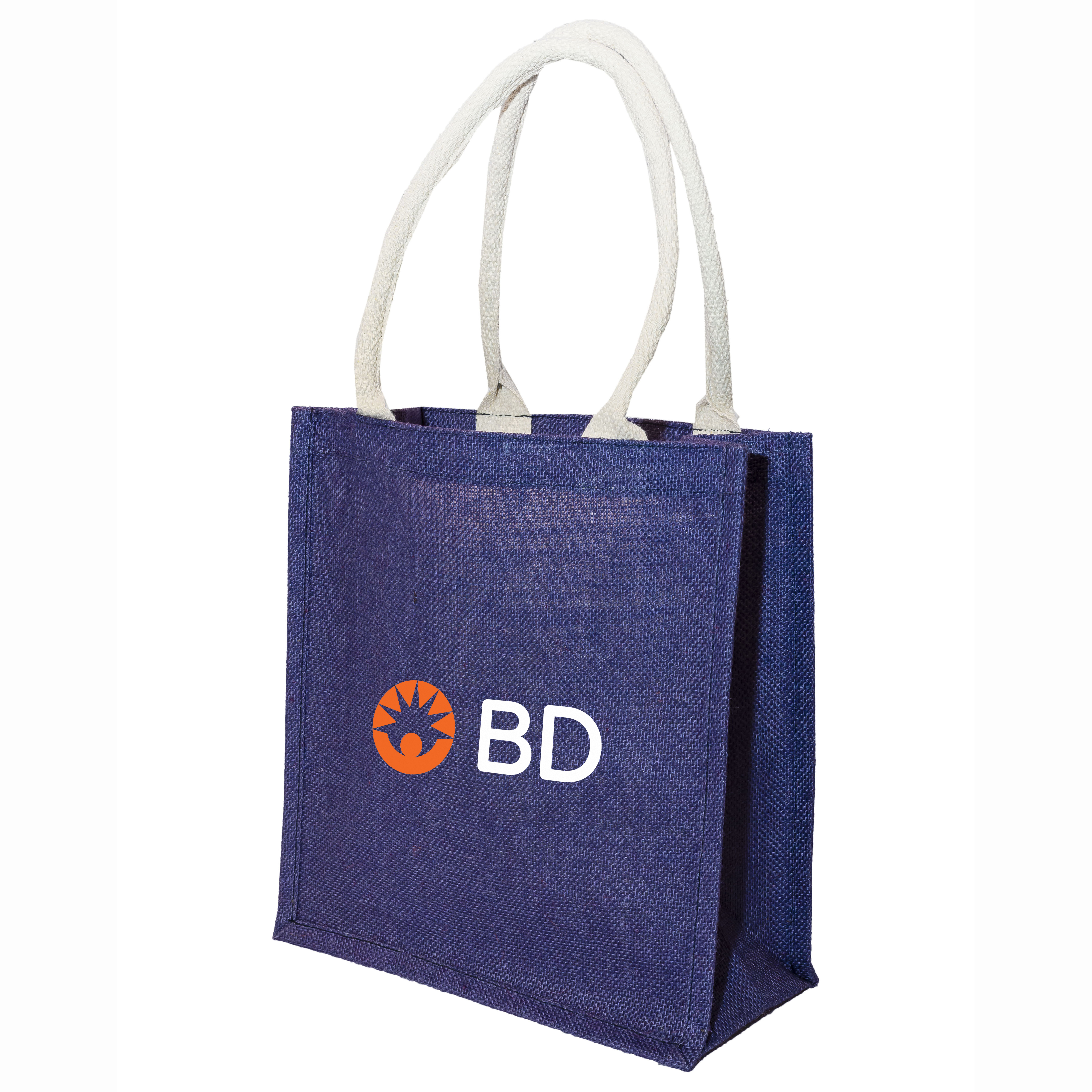 SolidTone Jute Tote