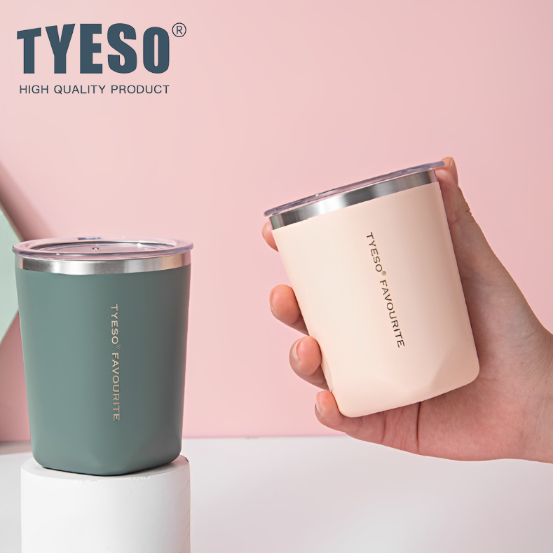 Tyeso 300ml Insulated Cup with Lid