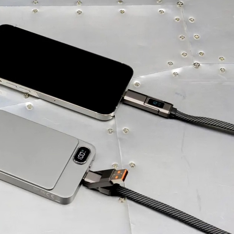 Brand Charger Thor 4-in-1 Fast Charging Cable