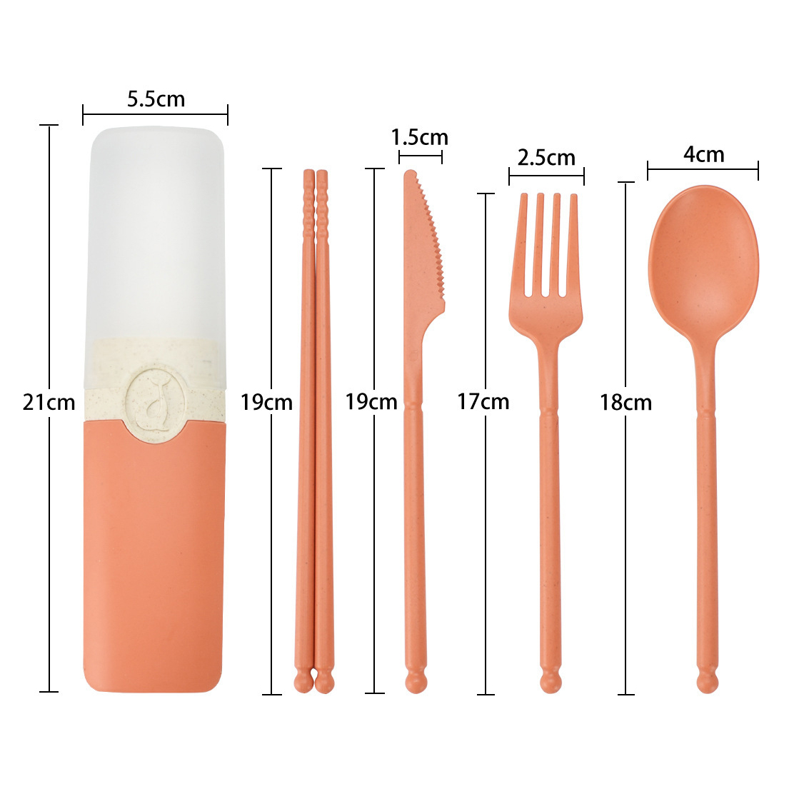 Wheat Straw  Cutlery Set