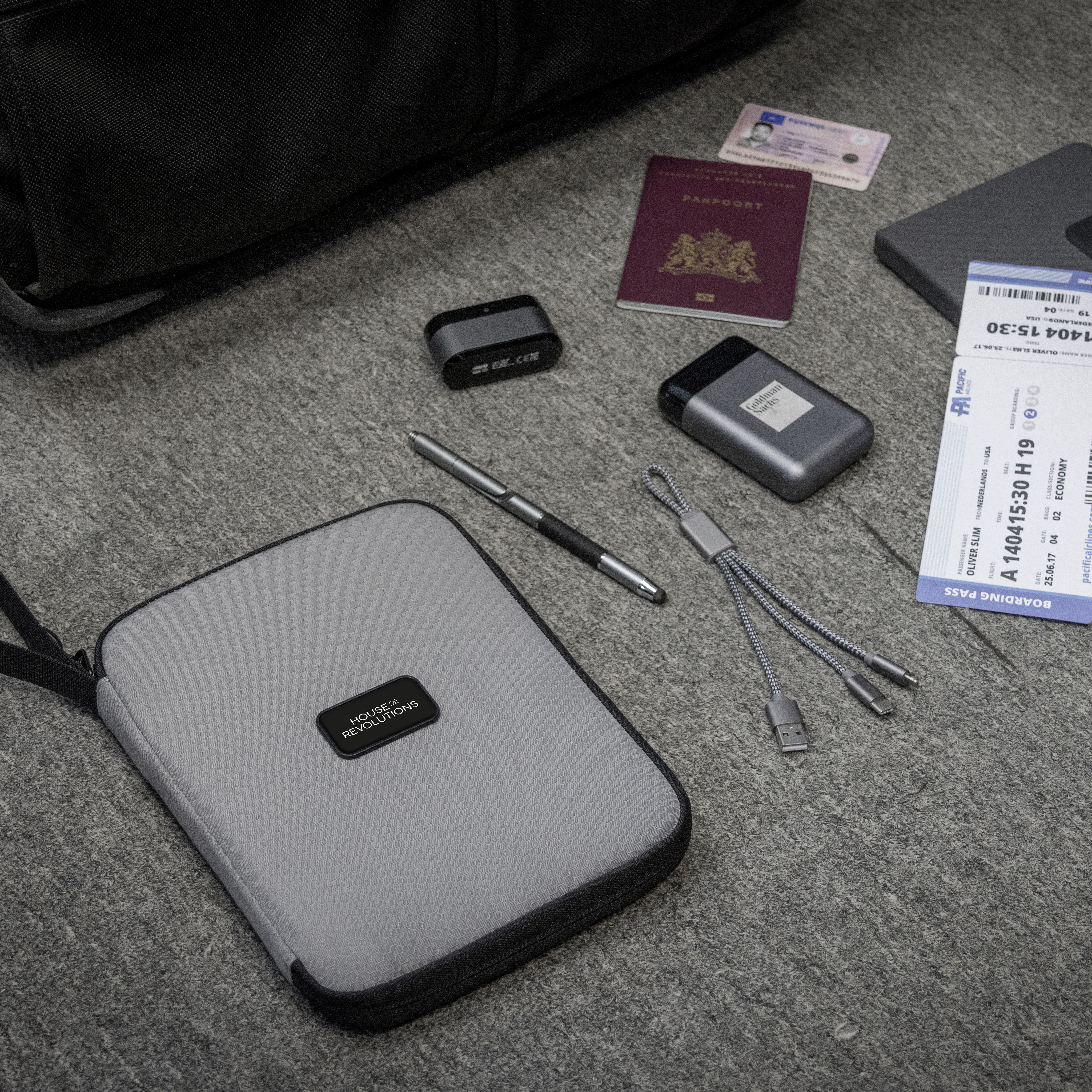 Brand Charger Rover ( A5 RPET Travel Organizer )