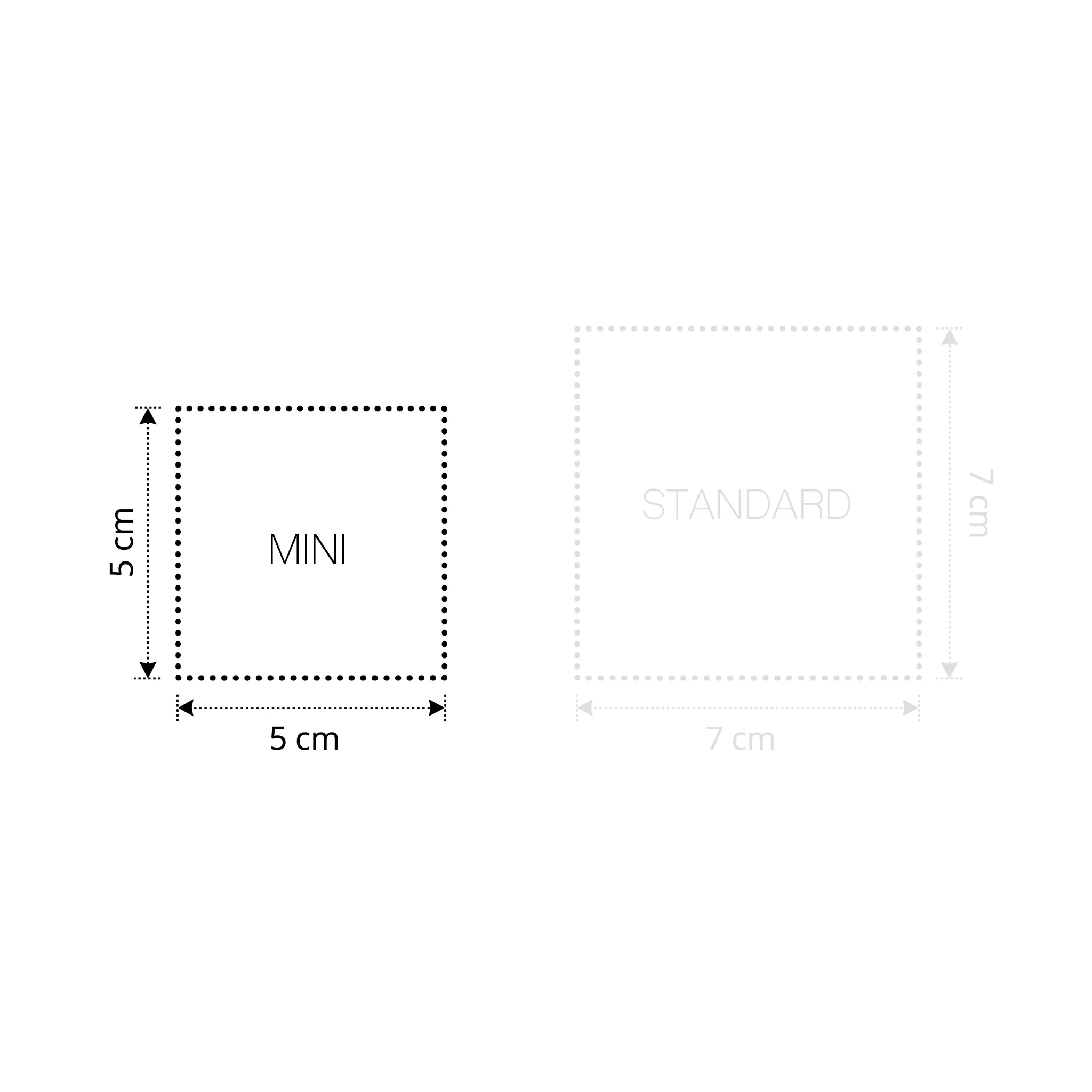 Mini (5cm x 5cm)