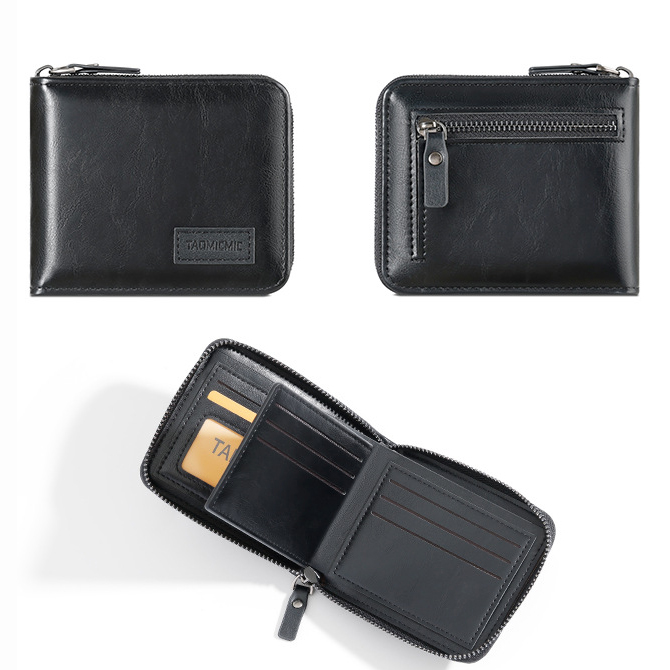 Axis PU Zip Wallet