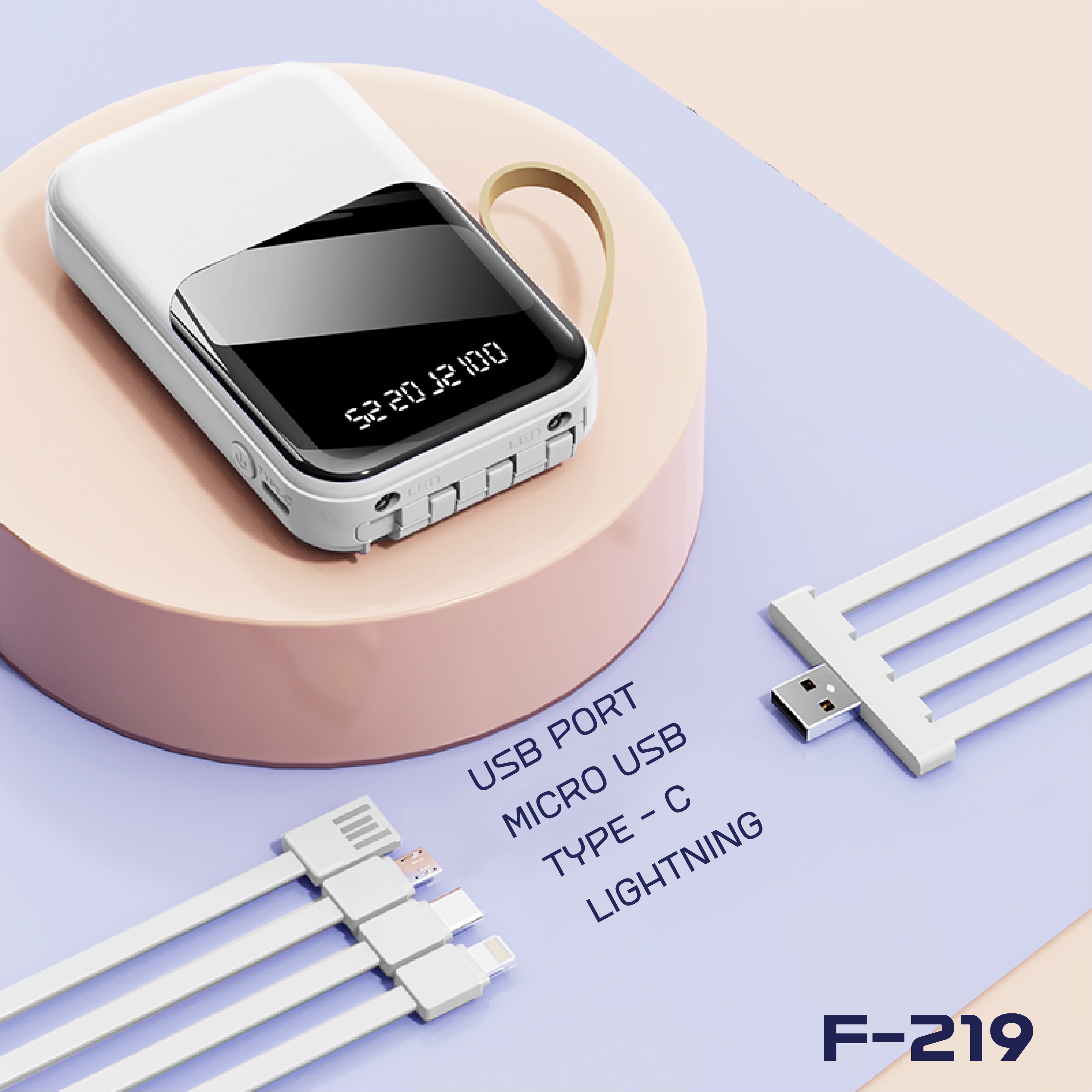 10,000mAh Powermax with Torchlight 