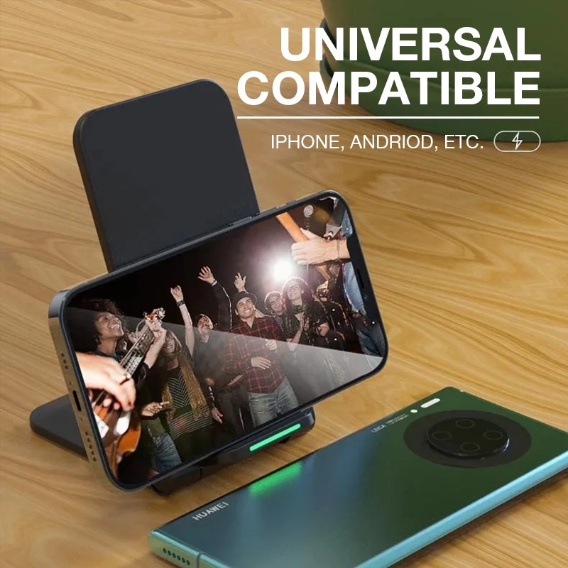 Airfold Foldable Wireless Charger (Fast Charging)