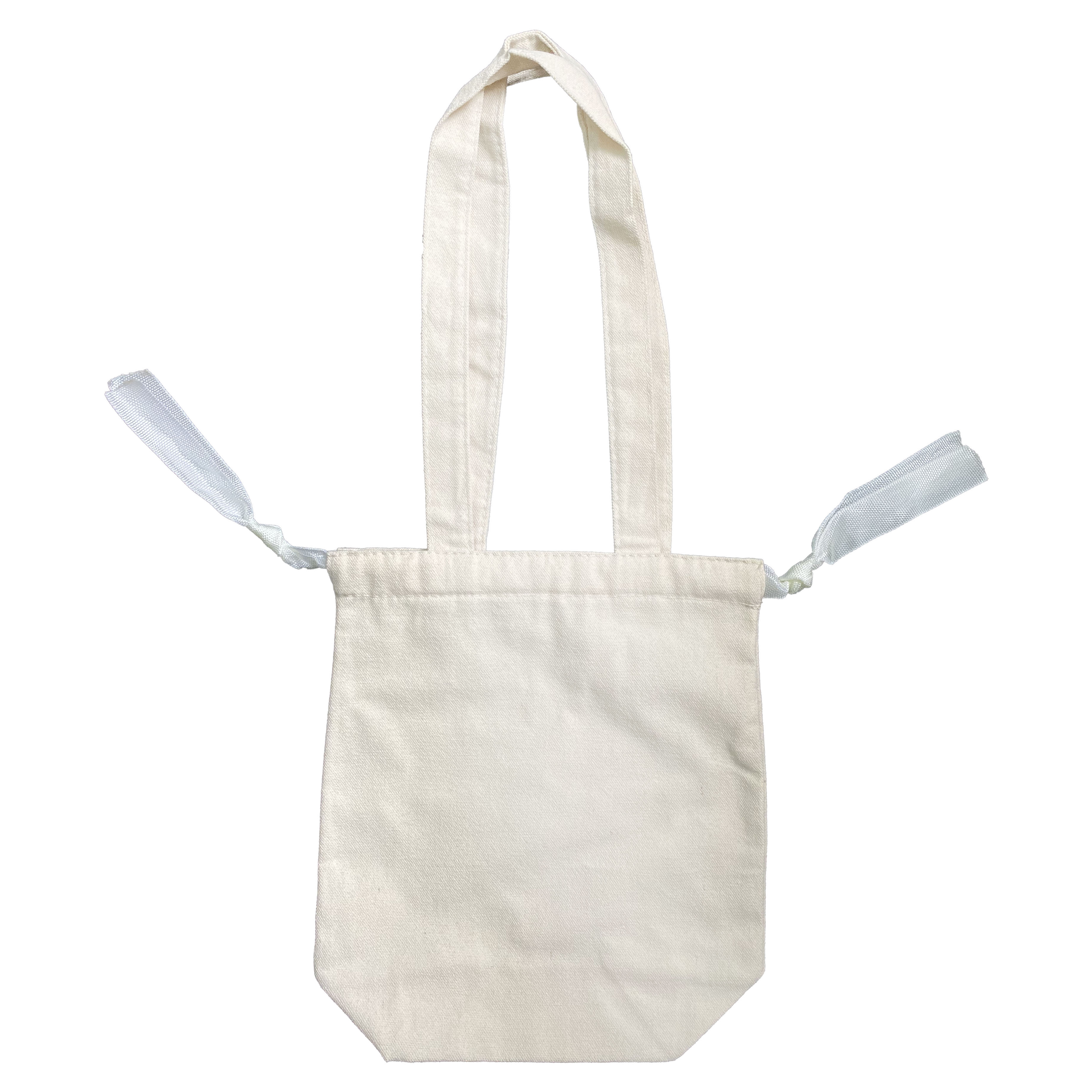 A5 Canvas Tote Bag with Drawstring