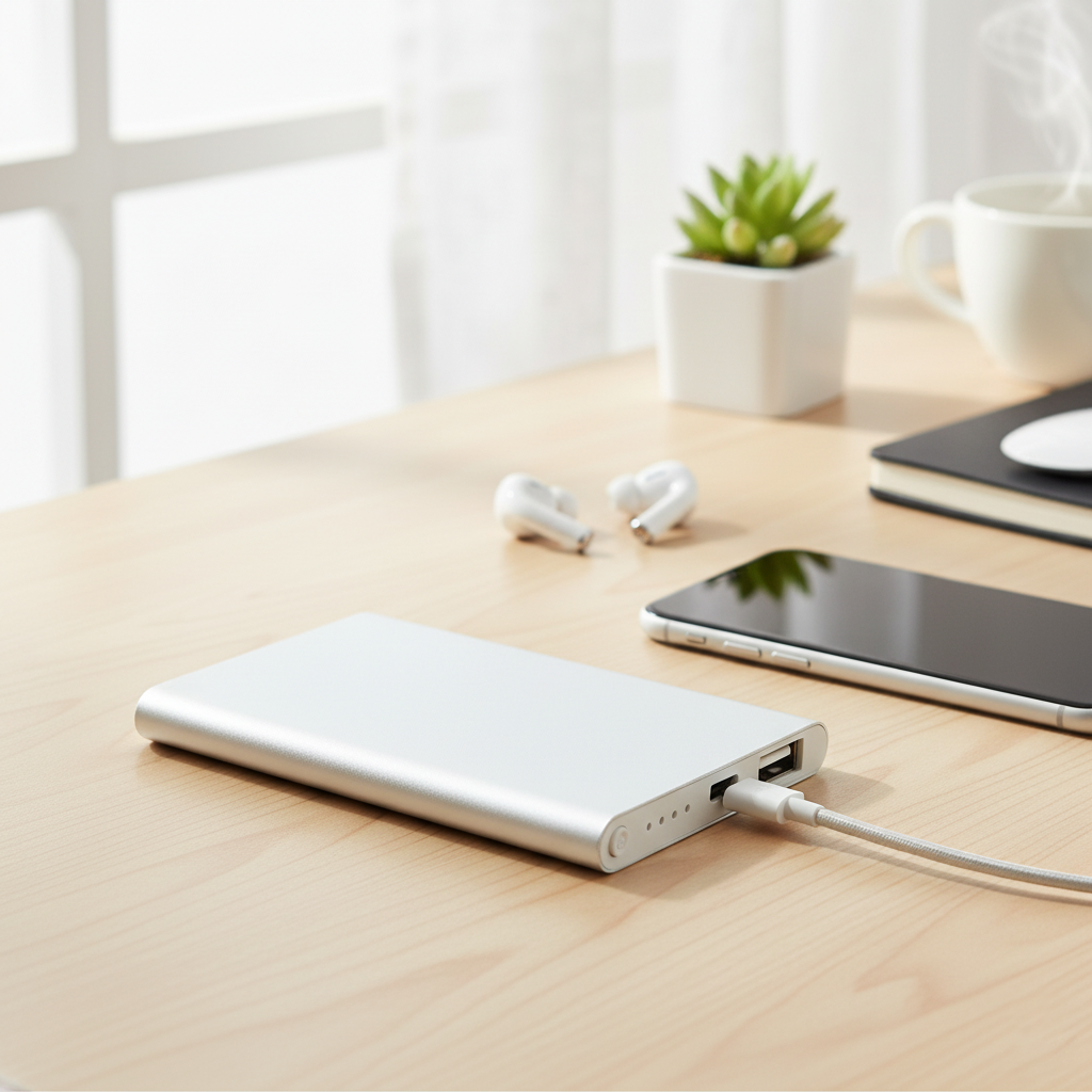 Ultra Slim Portable Powerbank (4000mah)