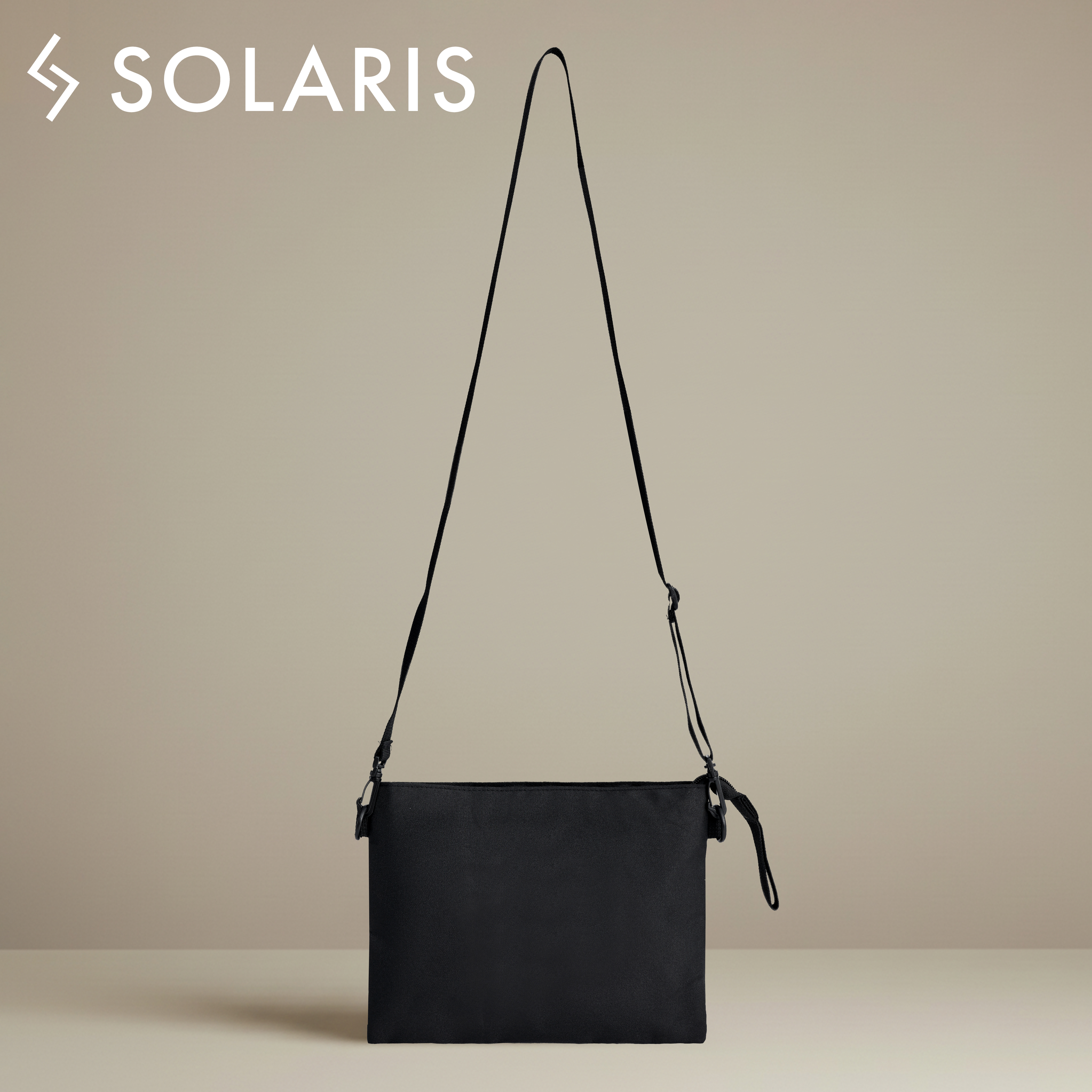 SOLARIS Minimal Flat Sling Bag 