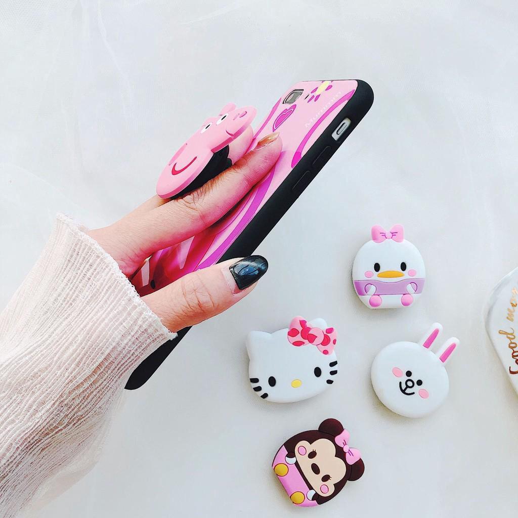 3D PVC Popping Phone Grip Stand