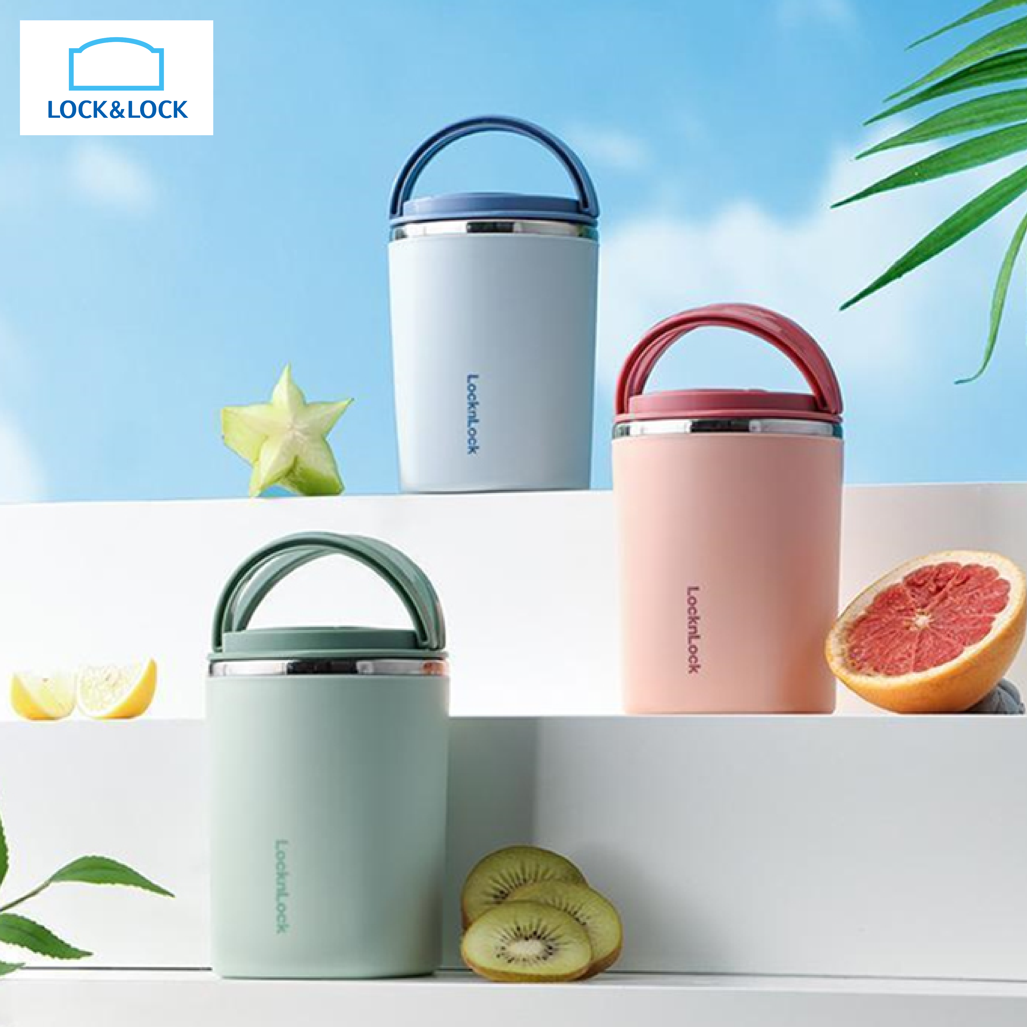 Lock&Lock 460ml Insulated Lunch Box