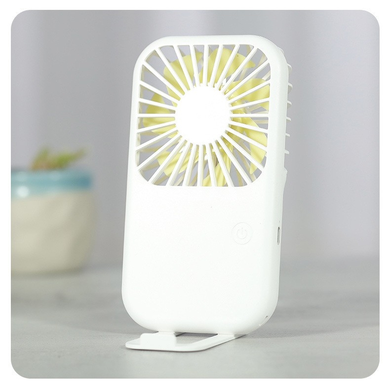 Salo Rechargeable Portable Mini Fan With Phone Stand