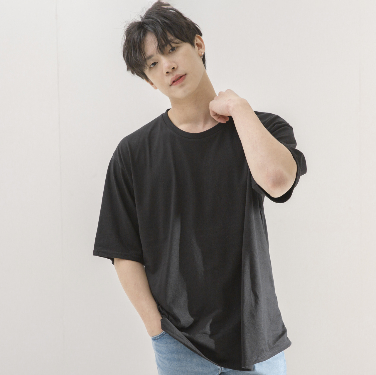 North Harbour Dynamite Oversized Crew Neck T-Shirt ( Unisex) 