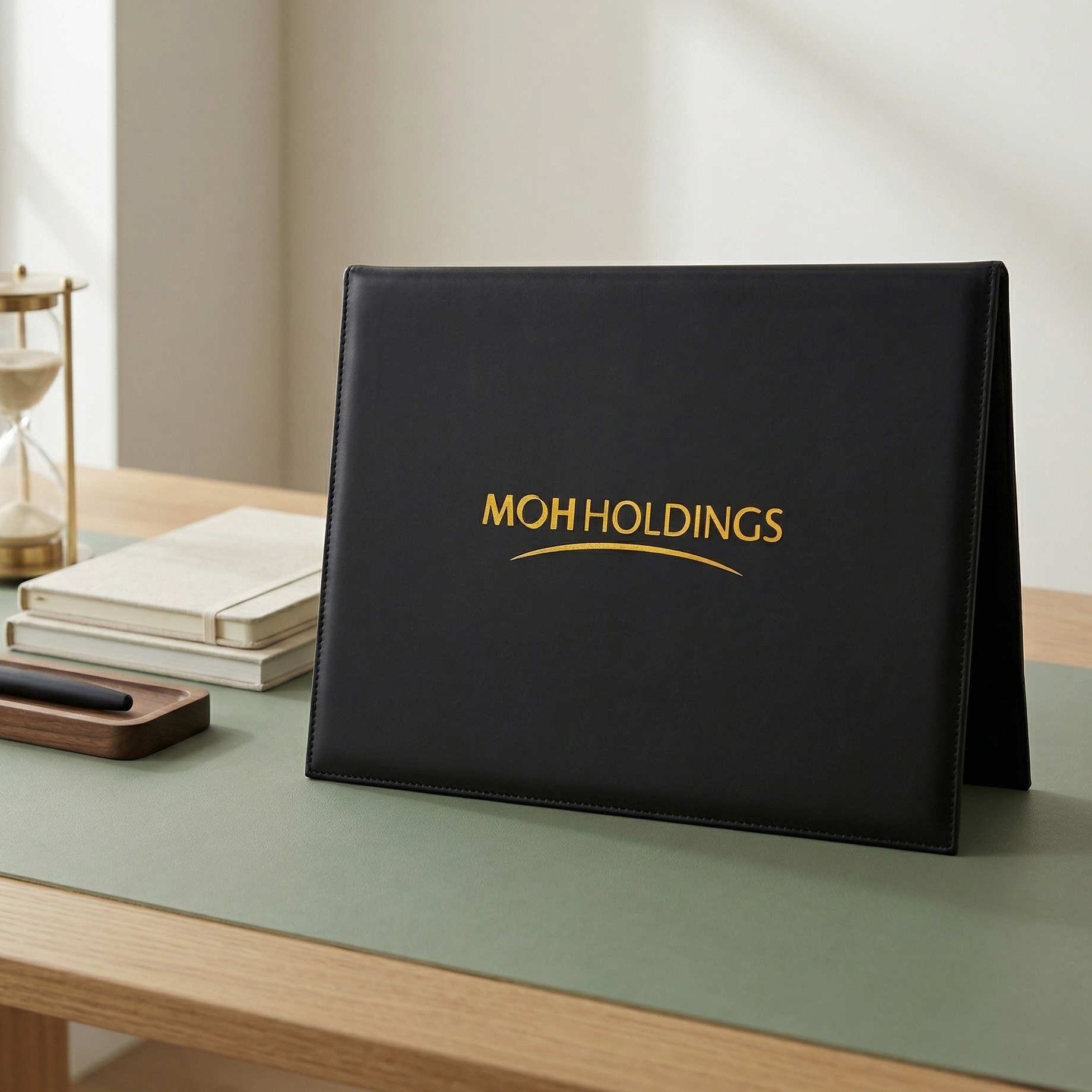 Leather Certificate Document Holder