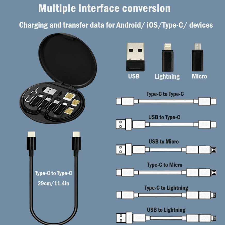 Multi Function Data Cable Holder 