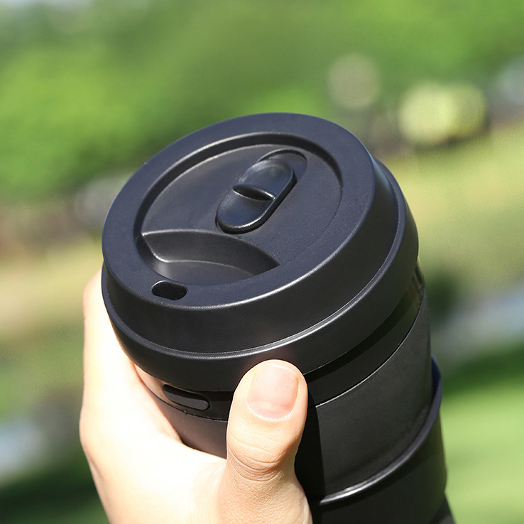 360ml Silicone Collapsible Coffee Cup