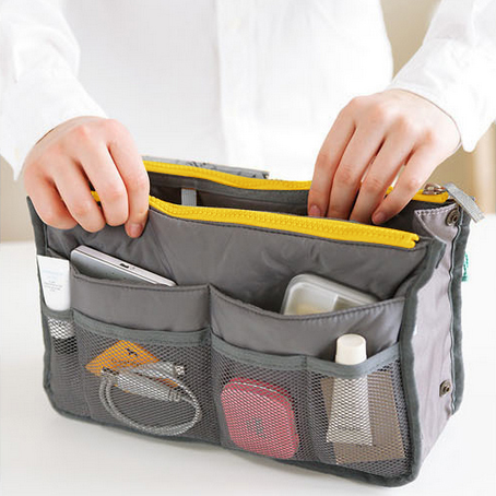 Desktop cum Bag-in-Bag Organizer