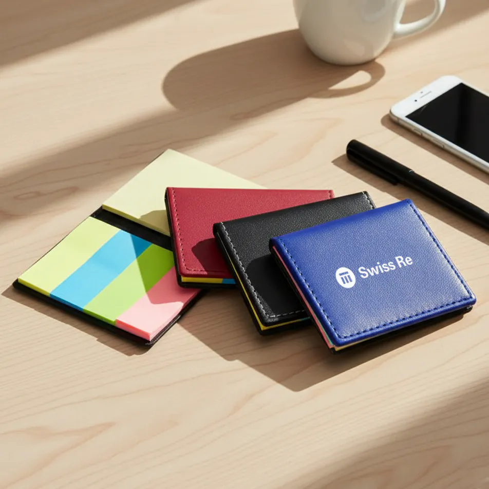 Leather Post It Pad